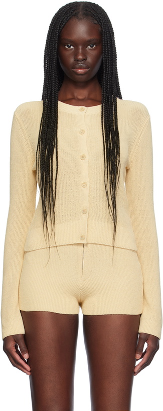 Photo: Aya Muse Beige Lysi Cardigan