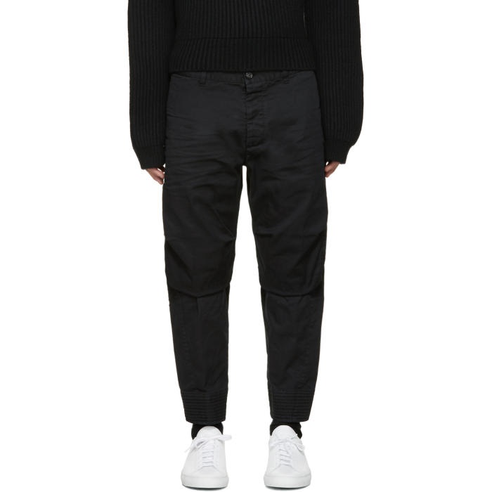 Photo: Dsquared2 Black Tizzy Chinos