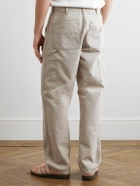 Carhartt WIP - Single Knee Straight-Leg Cotton-Canvas Trousers - Neutrals