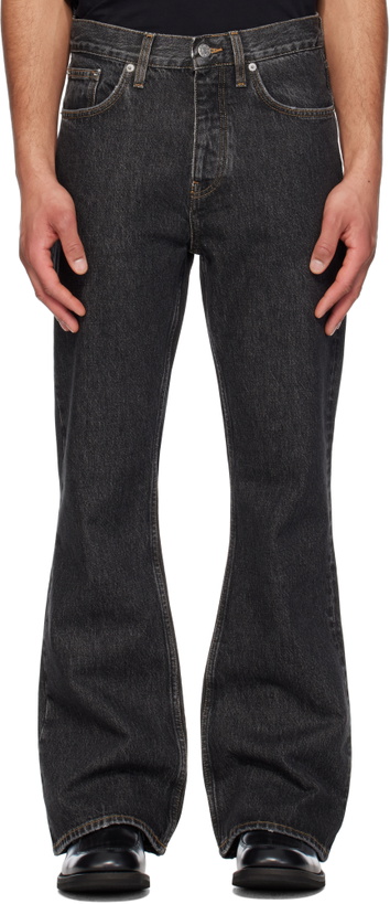Photo: Sunflower Black Classic Flare Jeans