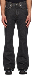 Sunflower Black Classic Flare Jeans