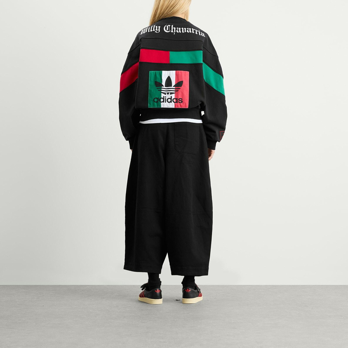 Adidas x Willy Chavarria Chicago Sweater in Black