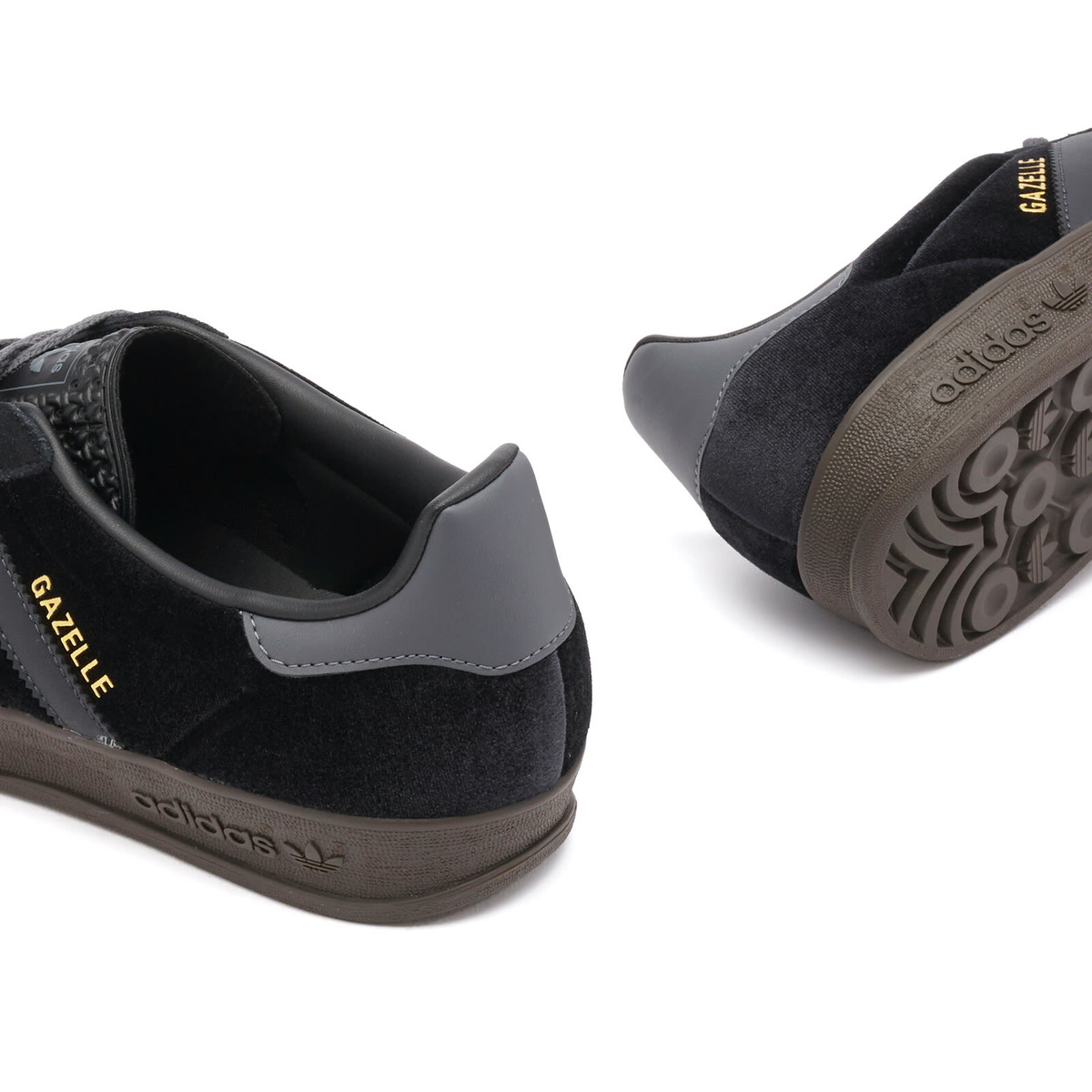 ☆大人気☆adidas Originals Gazelle Indoor Black/Grey Carbon adidas Gazelle Indoor Shoes - Black | Free Shipping with