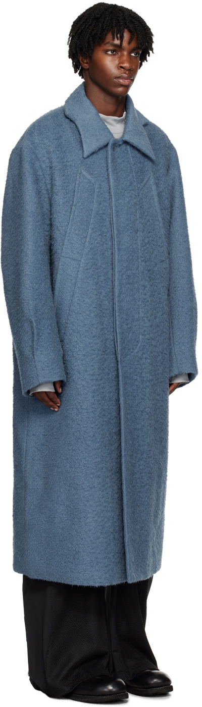 CMMAWEAR Blue Thalassa Coat