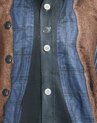 Comme Des Garçons Mens Cardigan Slate in Blue