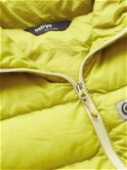 OSTRYA - Quilted Ripstop Down Jacket - Yellow