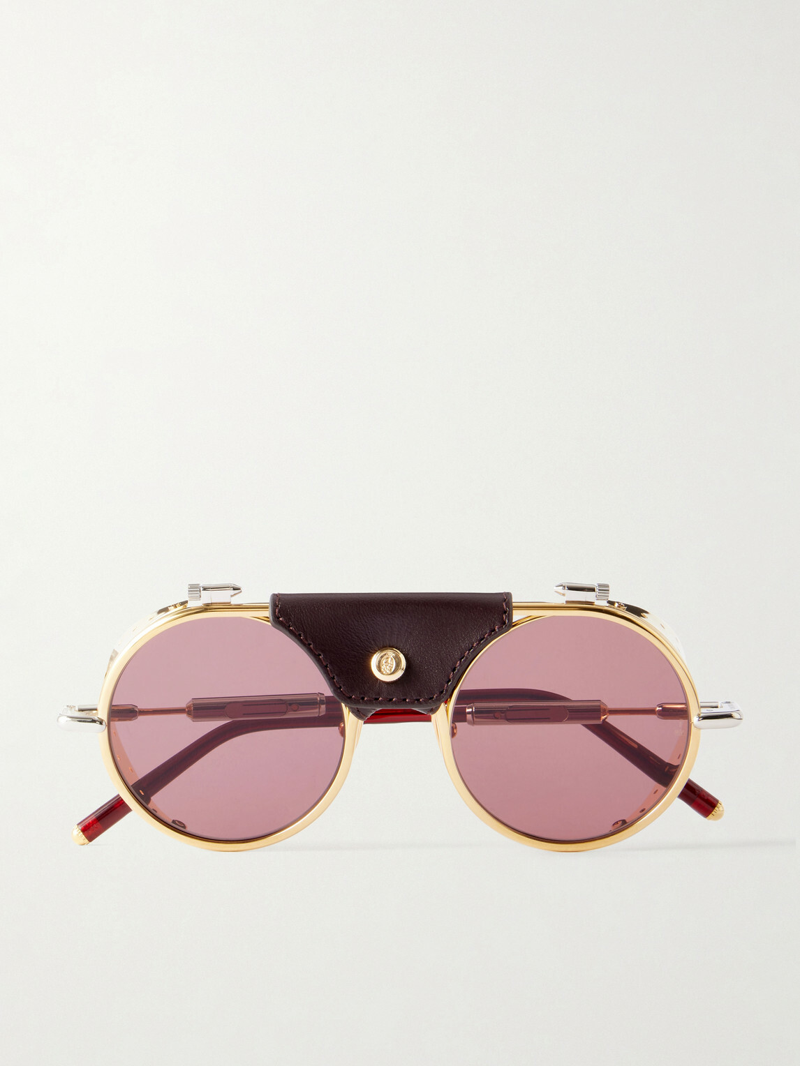 Jacques Marie Mage - Glacier Rocky Round Frame Sunglasses