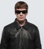 Rick Owens Geth rectangular sunglasses