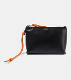 Loewe Knot leather pouch