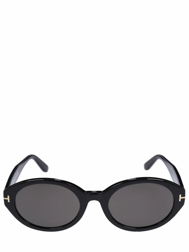 Photo: TOM FORD Genevieve Oval Acetate Sunglasses