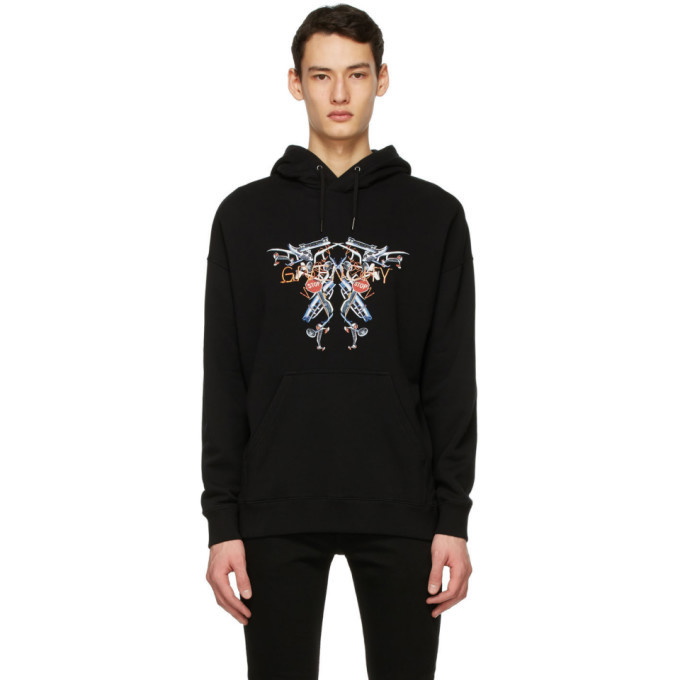 Photo: Givenchy Black Neon Lights Hoodie