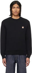 Maison Kitsuné Black Fox Head Sweatshirt