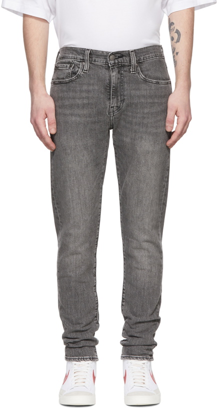 Photo: Levi's Grey 512 Slim Taper Jeans