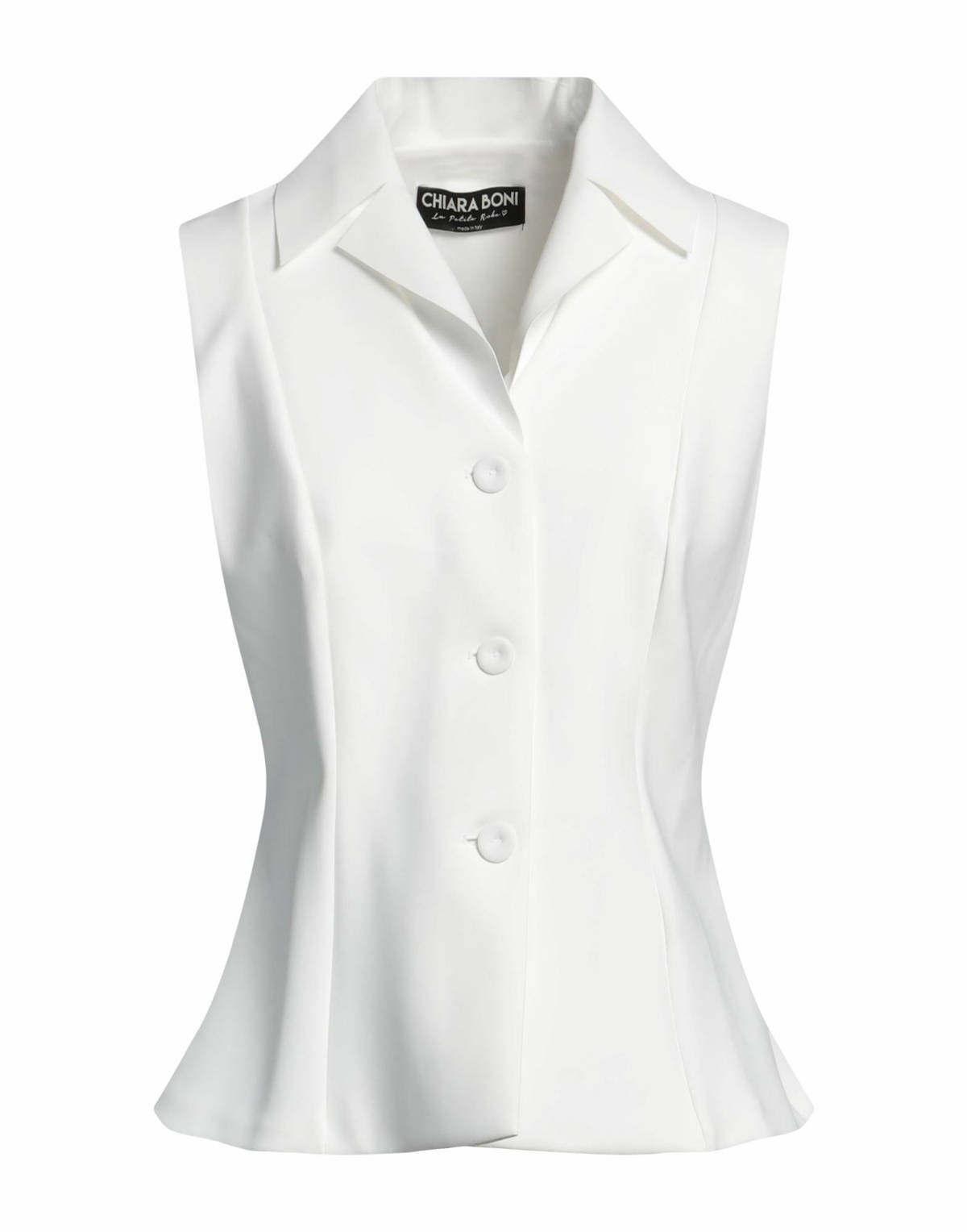 Chiara Boni La Petite Robe Womens Blazer in White