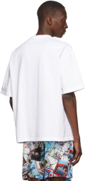 Balenciaga White Cotton T-Shirt