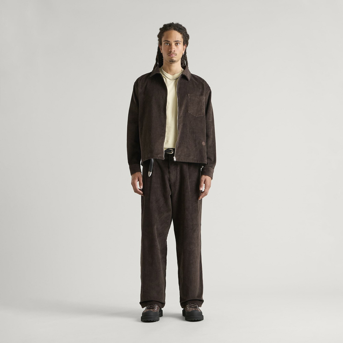 END. Men's Ridge Trouser in Bitter Chocolate