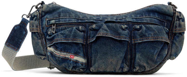 Photo: Diesel Blue Re-Edition Travel 3000 Shoulder Bag