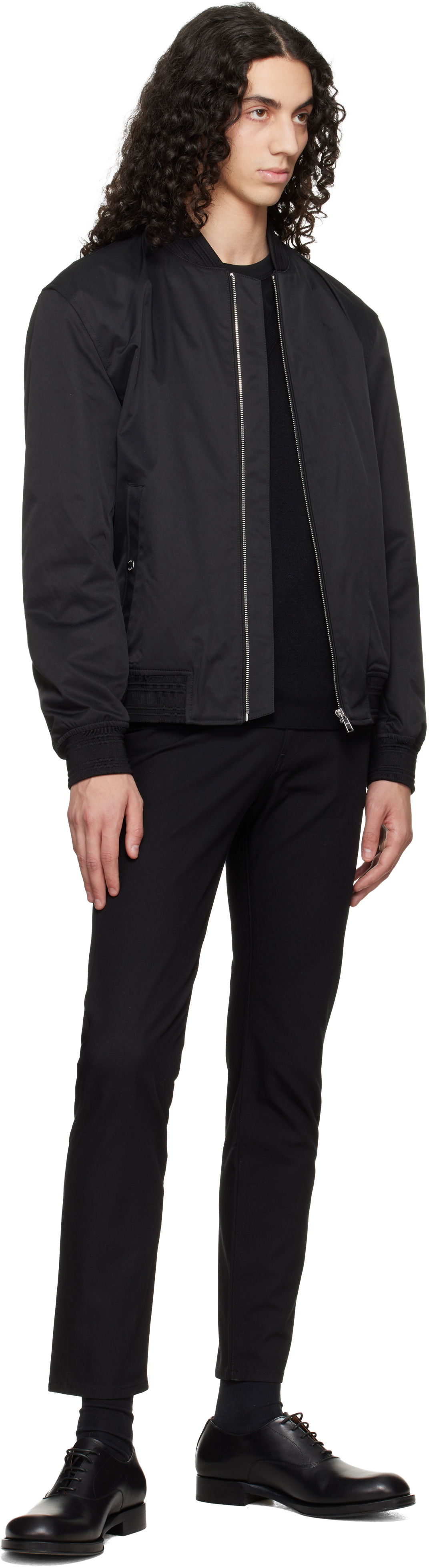 BOSS Black Delaware Slim-Fit Cotton-Blend Twill Trousers