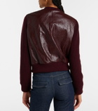 Dorothee Schumacher It's A Match cropped leather jacket