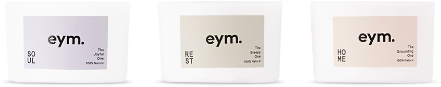 Eym Naturals Rest 'The Sleepy One' Three Wick Candle
