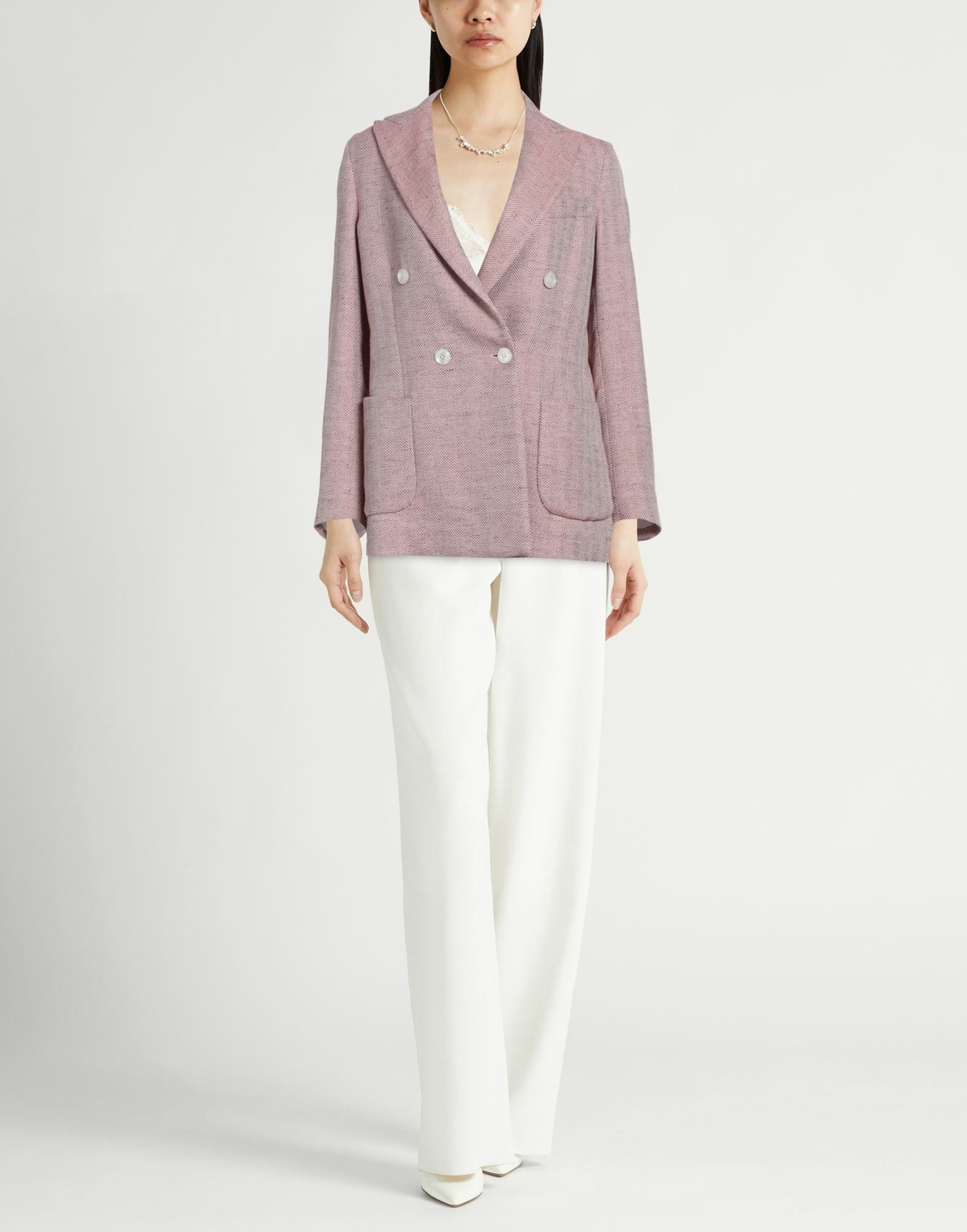 Fedeli Womens Blazer in Pink