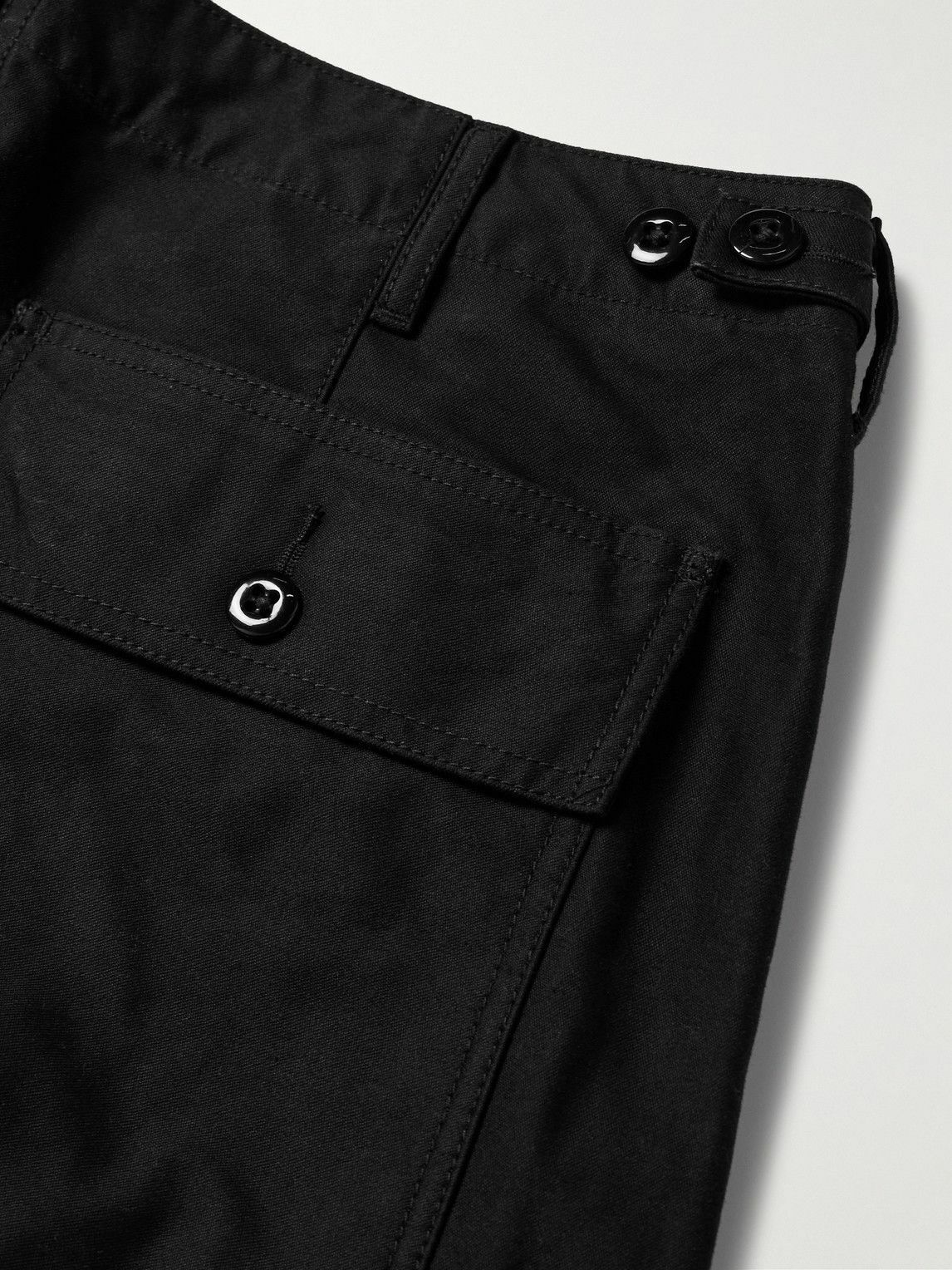 Beams Plus - Wide-Leg Cotton Trousers - Black