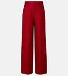 Max Mara Rito cotton wide-leg pants