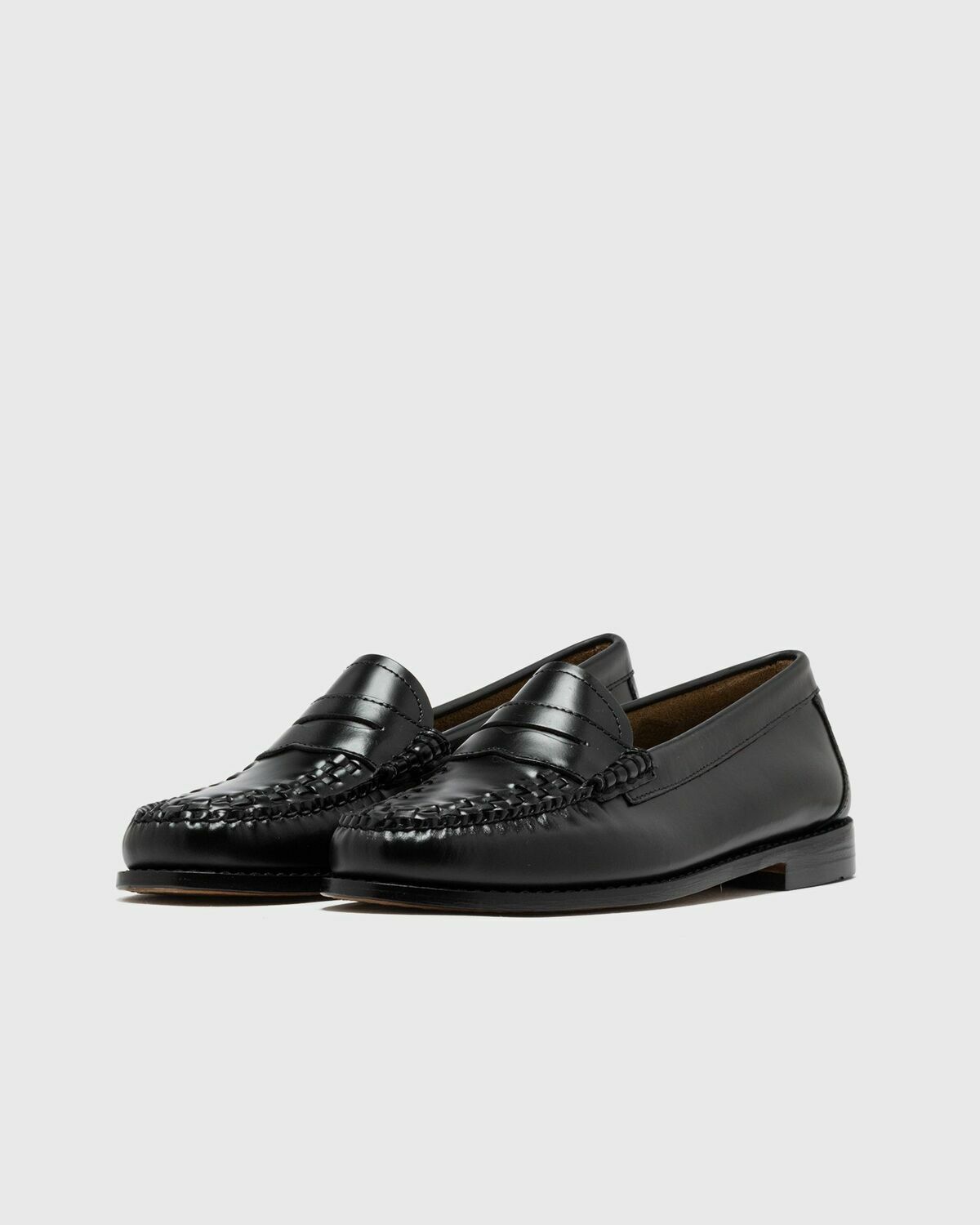 G H Bass WEEJUN WMN Penny Weave Black Womens Casual Shoe
