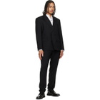 Hugo Black Leather Derbys