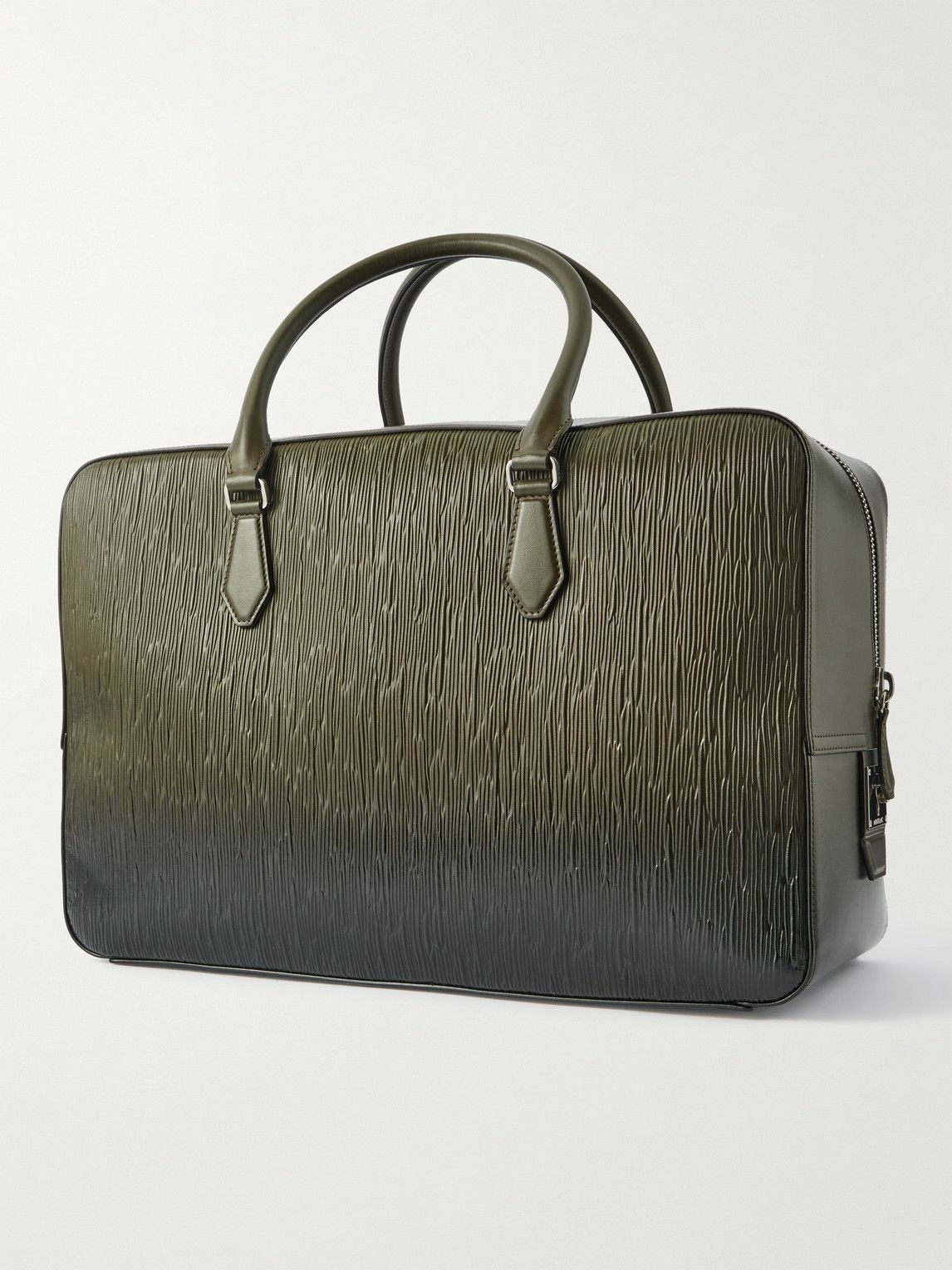 Montblanc - 149 Corteccia Textured-Leather Bag