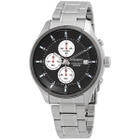 Seiko Classic Chronograph Quartz Black Dial Mens Watch SKS545P1