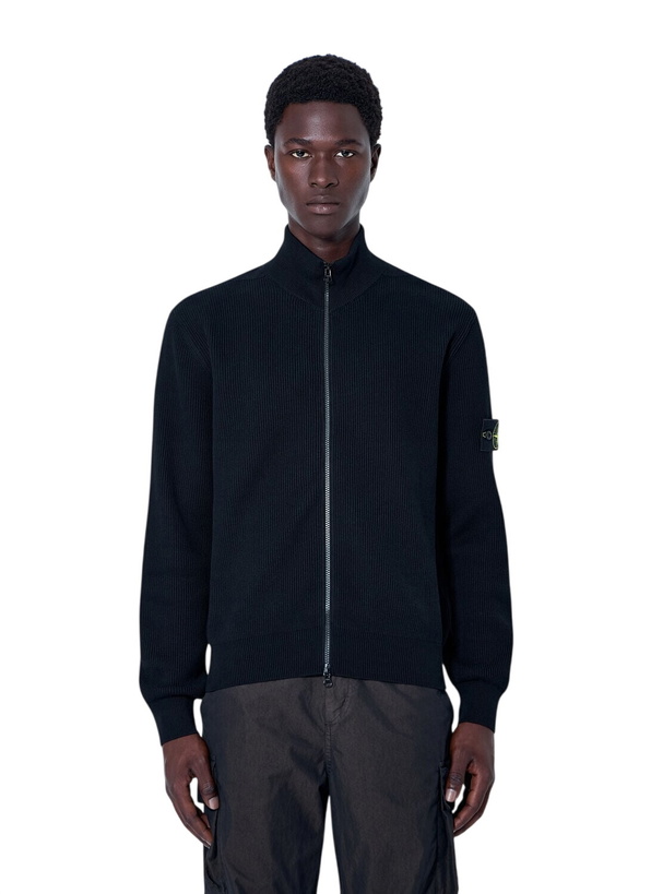 Photo: Stone Island Ribbed Zip-Up Jacket