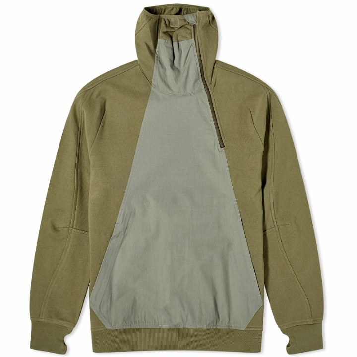 Photo: Maharishi Men's Arcticulated Pullover Hoodie in Olive