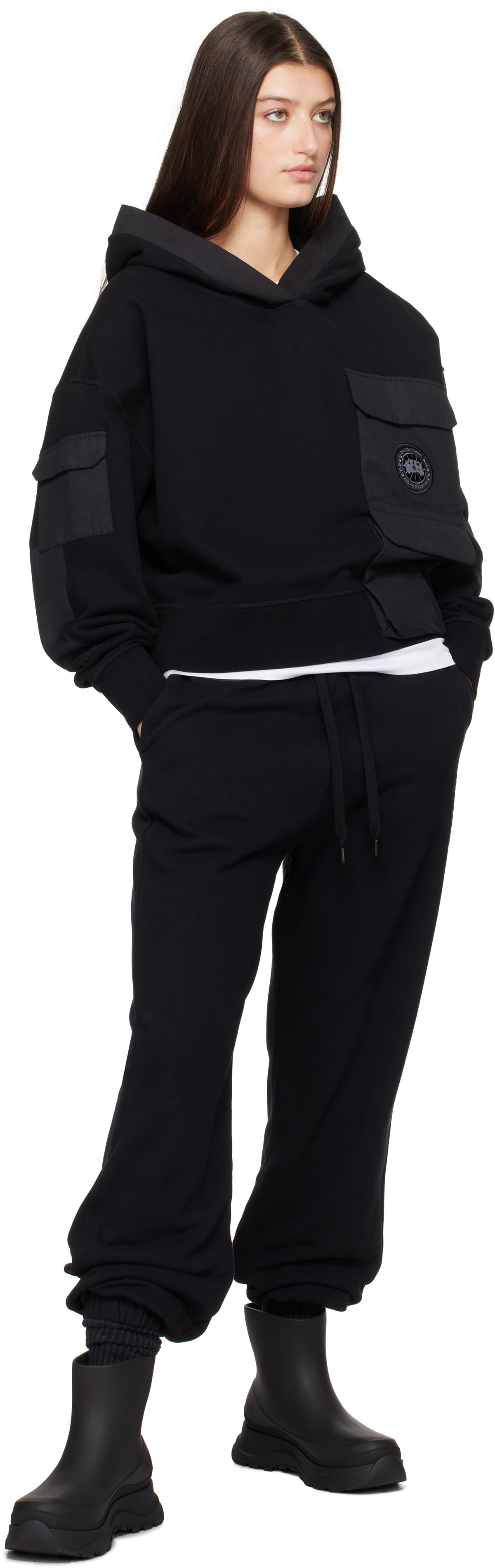 Canada Goose Black Yates Hoodie