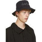 Yohji Yamamoto Black Gore-Tex® Logo Bucket Hat