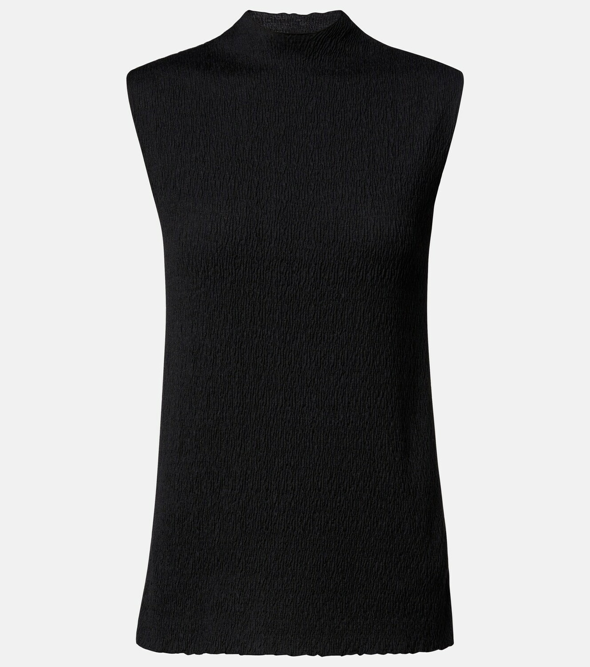 The Row Oakson knitted silk top