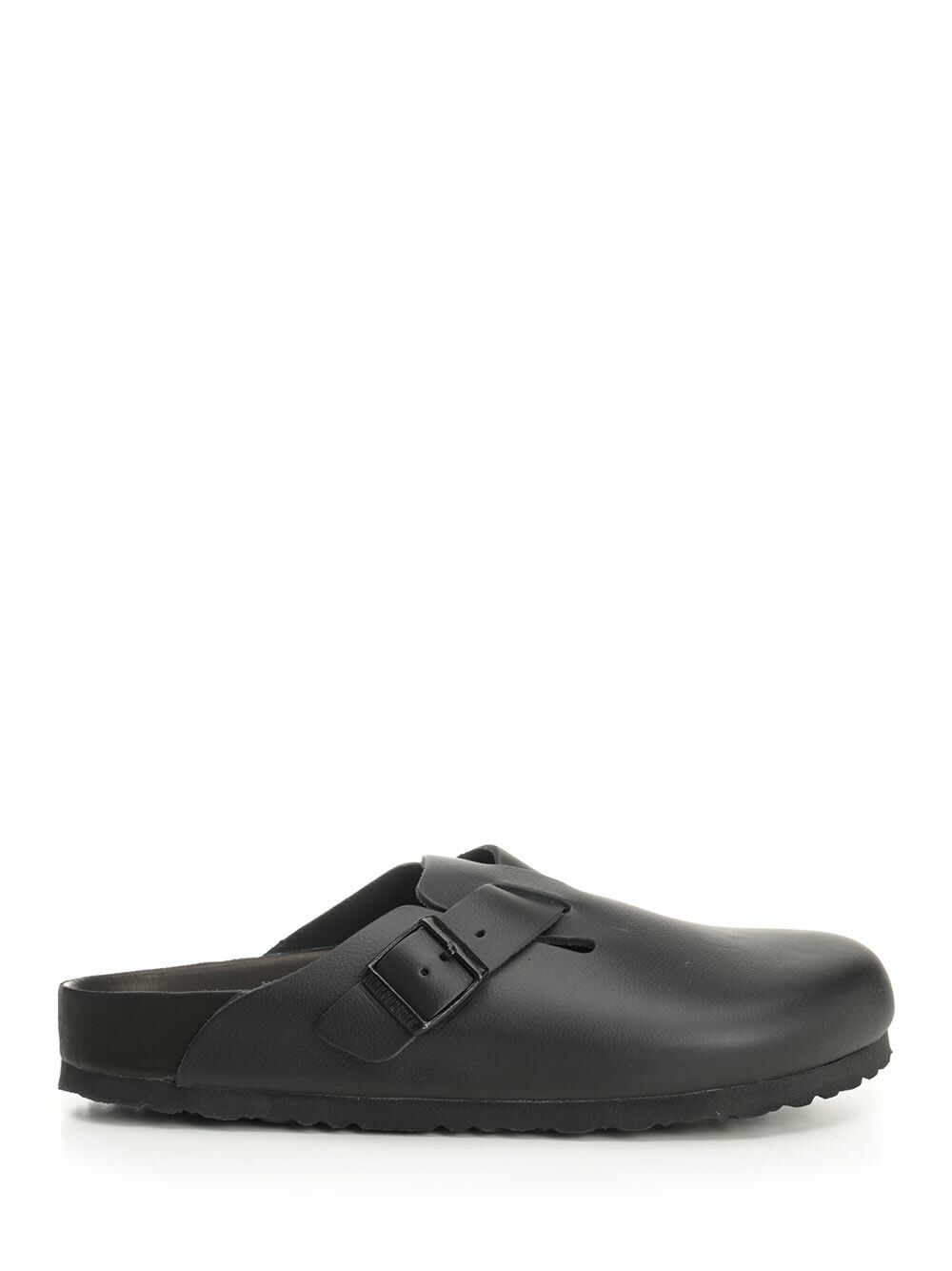Birkenstock boston Black Leather Clog