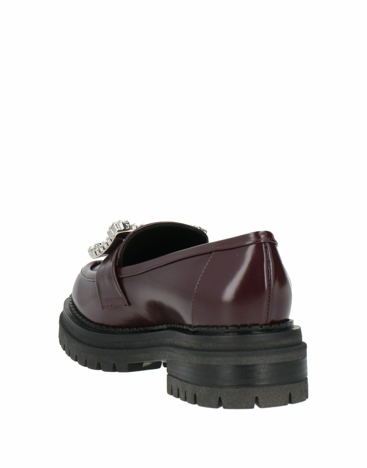 Sergio Rossi Womens Loafers Burgundy