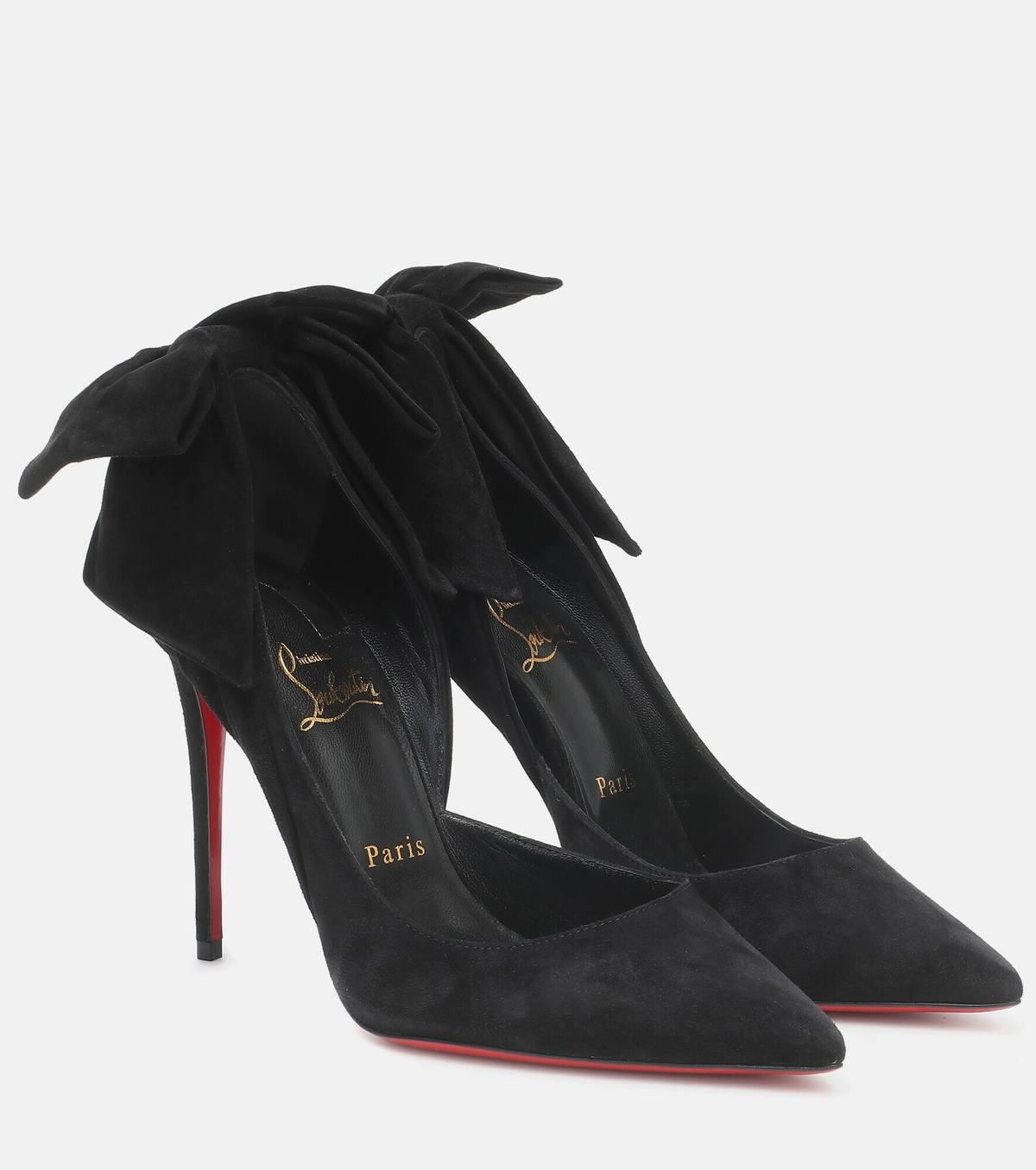 Christian louboutin rabakate discount 100 suede pump