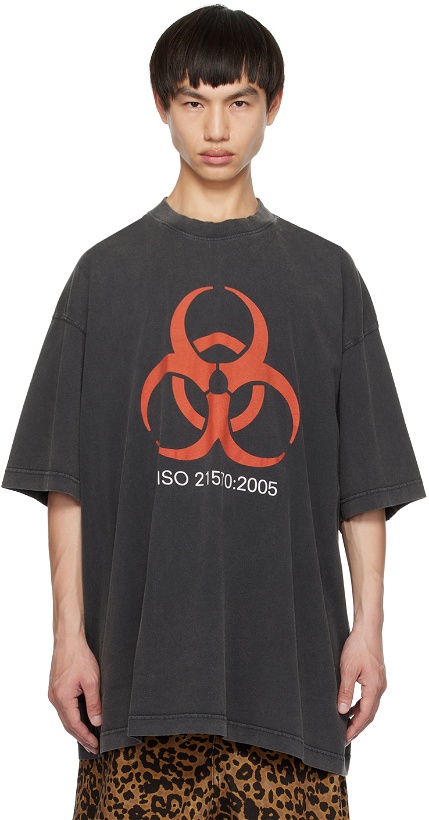 Photo: VETEMENTS Gray 'Genetically Modified' T-Shirt