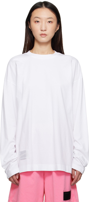 Photo: MAGNIBERG White Full Long Sleeve T-shirt