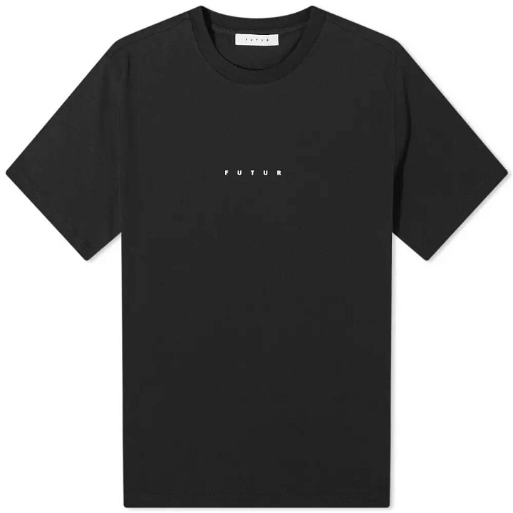 Photo: Futur Men's Core Logo T-Shirt in Black