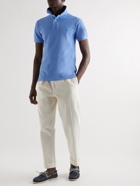 Polo Ralph Lauren - Slim-Fit Cotton-Piqué Polo - Blue