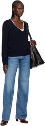 A.P.C. Navy Anae Sweater