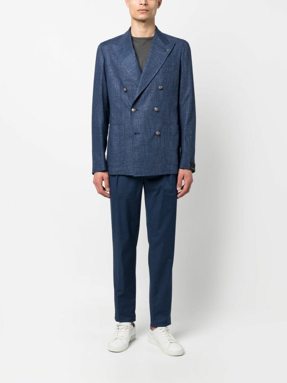 Tagliatore single-breasted blazer - Blue