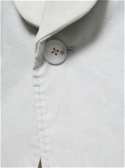 ANN DEMEULEMEESTER - Saina Waxed Cotton Shawl Collar Jacket