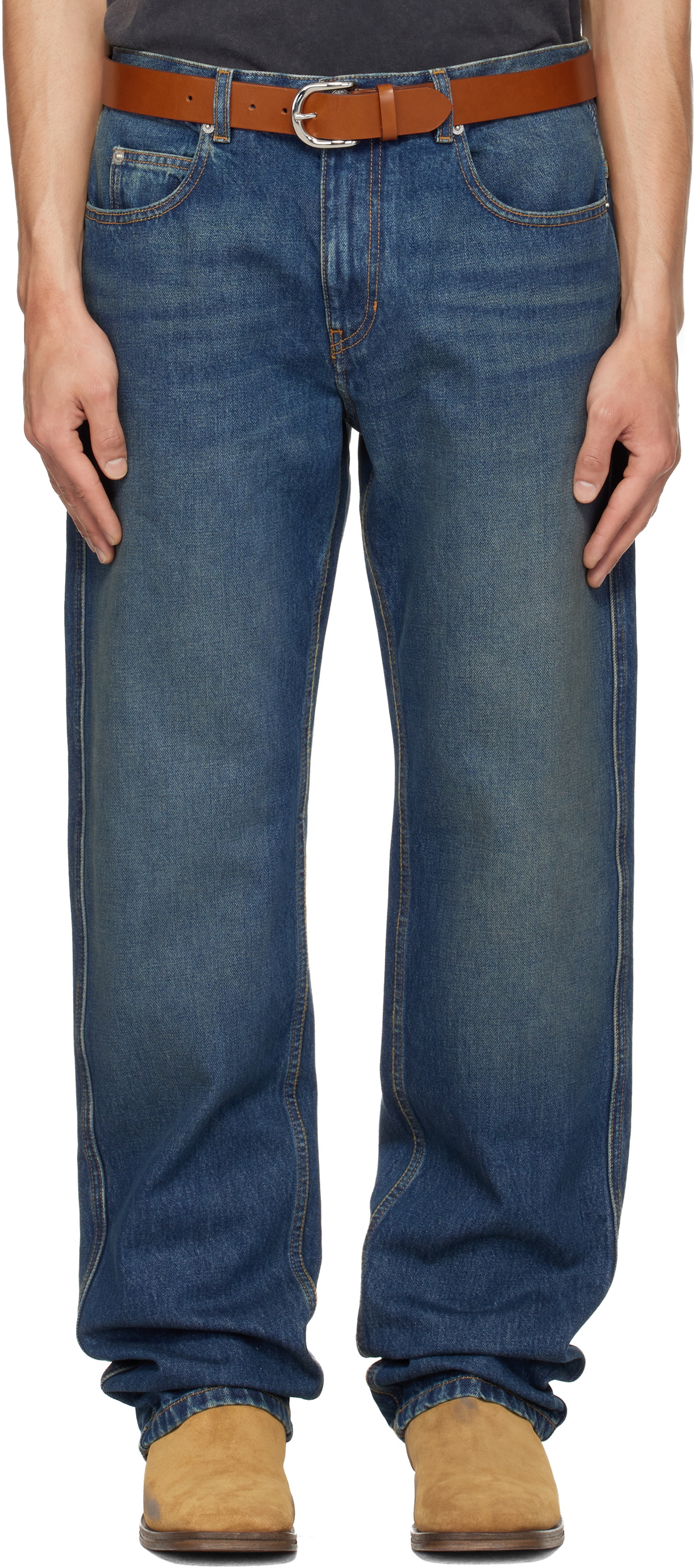 Isabel Marant Blue Lewys Jeans