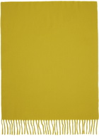 Acne Studios Yellow Oversized Scarf