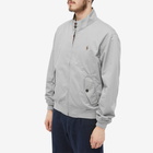 Polo Ralph Lauren Men's Lined Windbreaker Harrington Jacket in Grey Fog