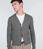 Ami Paris Cashmere and wool cardigan